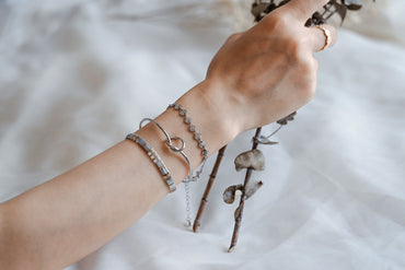 4pcs Adjustable Bangle Bracelets, Gold/ Silver/ Rose Gold, Brass Expandable Charm Bangle Wire, Color Not Easily Tarnish (#GB-397)