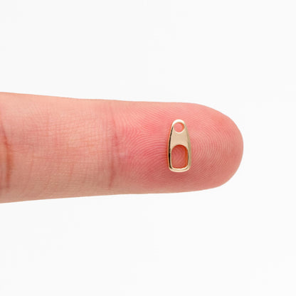 20pcs Gold/ Silver Tone Soda Tab Connectors for Necklace, Gold/ Rhodium plated Brass, Necklace Jewelry Making Supplies (GB-4472)