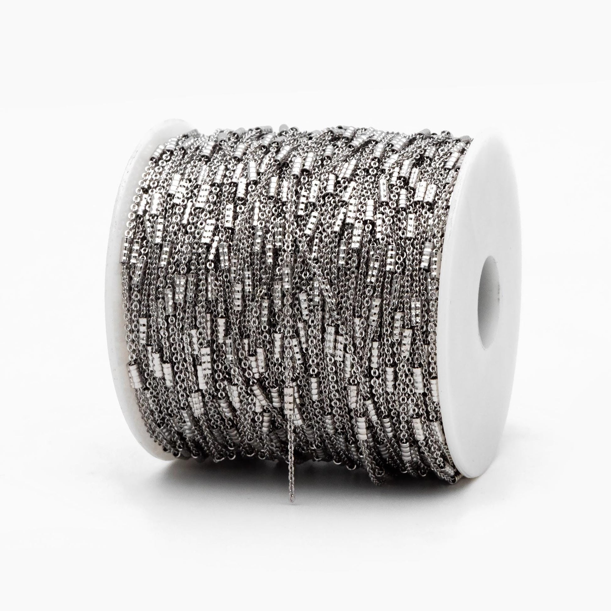 Gold/ Silver plated Brass Chains, Real Gold Designer Chain, 1.5mm Thin Decorative Chains (#LK-127)/ 1 meters=3.3 feet