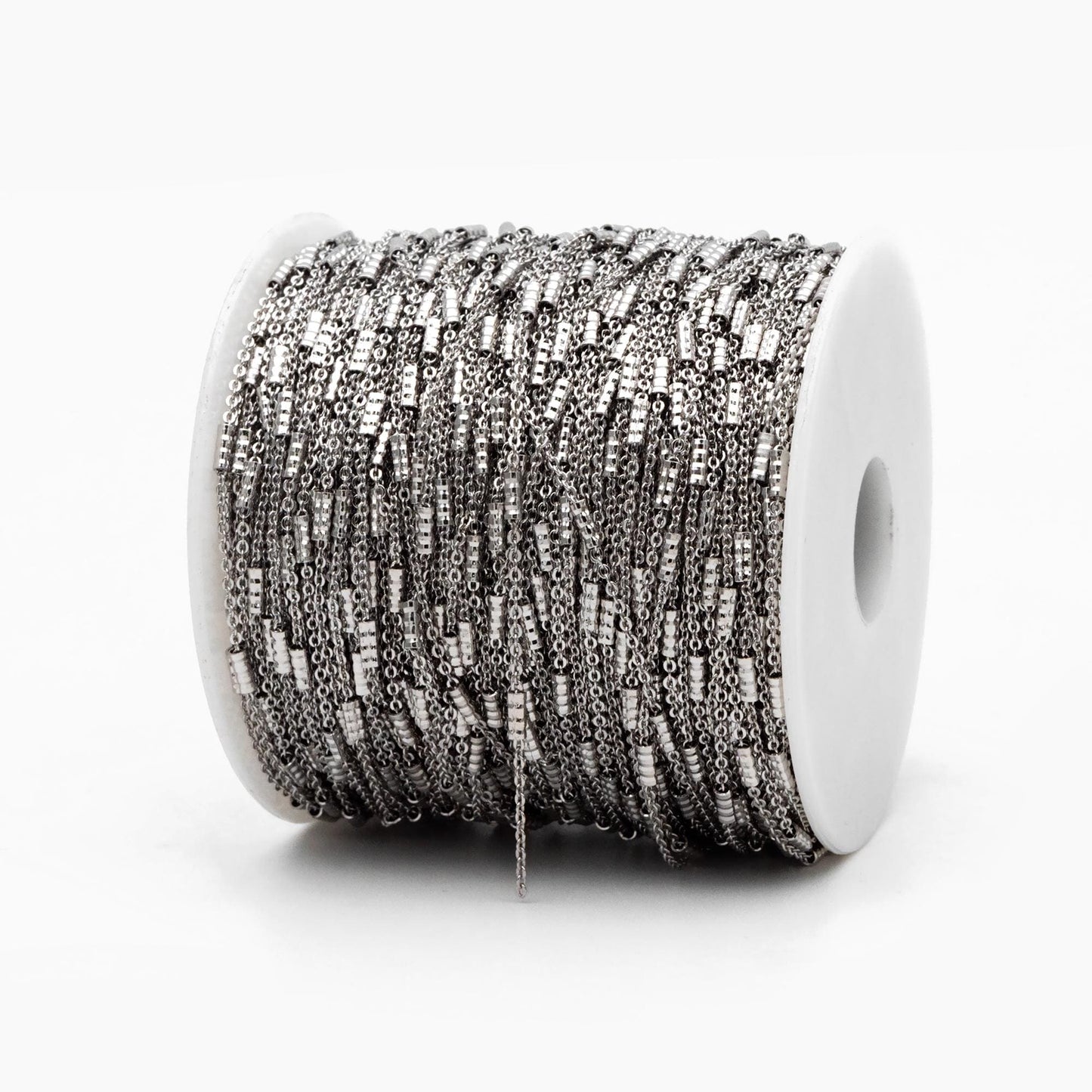 Gold/ Silver plated Brass Chains, Real Gold Designer Chain, 1.5mm Thin Decorative Chains (#LK-127)/ 1 meters=3.3 feet