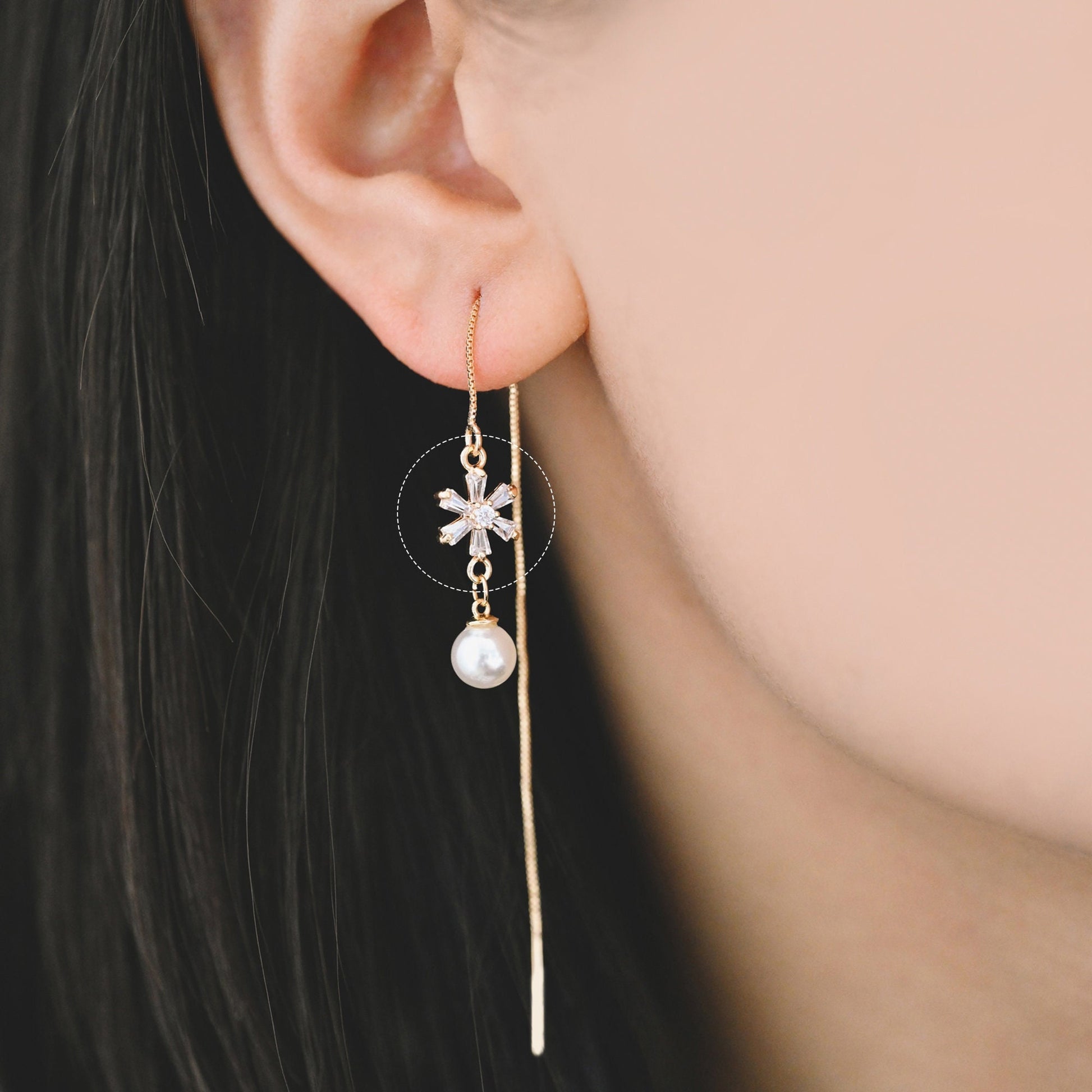 10pcs CZ Pave Gold Snowflake Connectors 14x9mm, Rhinestone Flower Connectors, bracelet Connector, earring Connector (GB-3670-D)