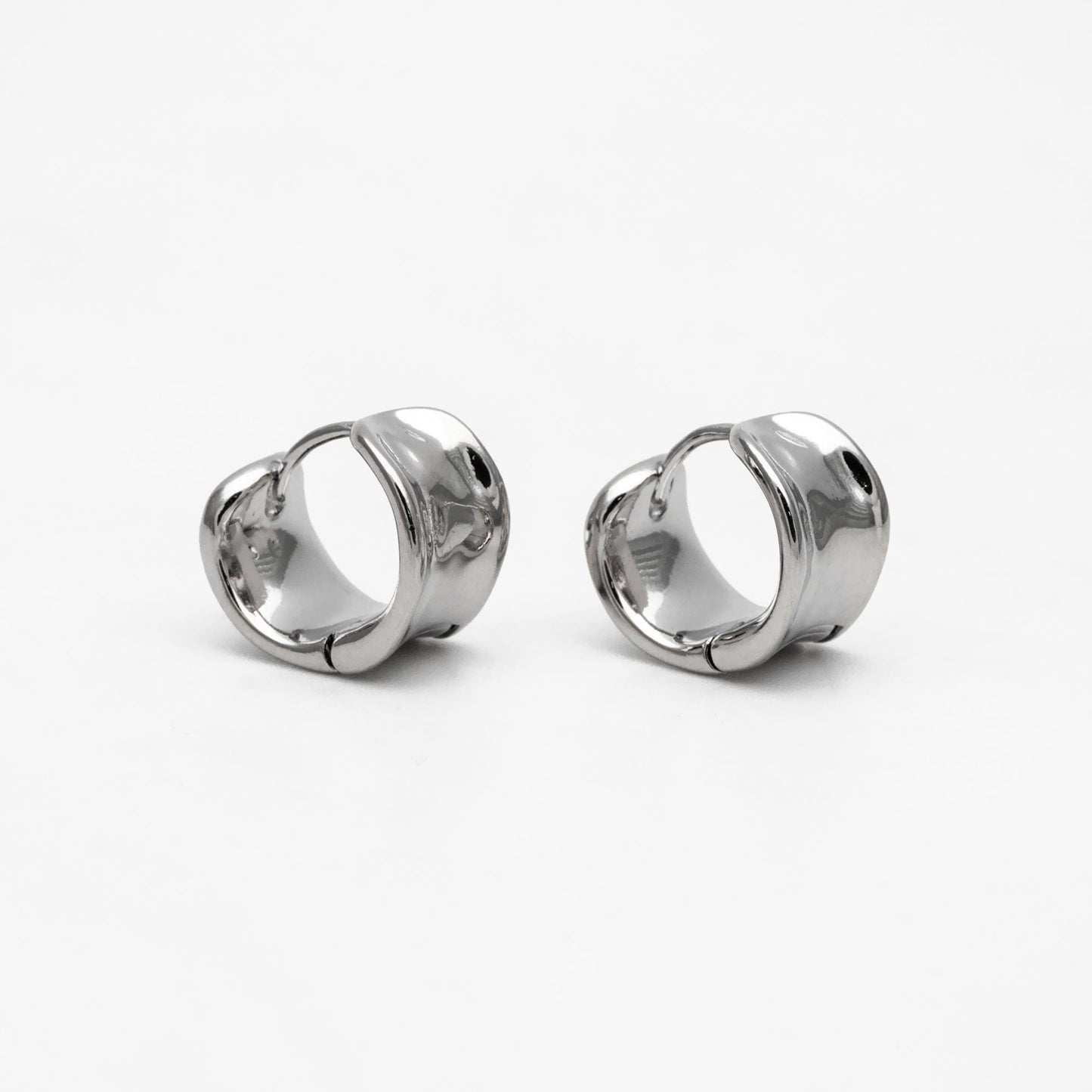 10pcs Gold/ Silver Tone Hoop Earrings, Huggie Earrings, Minimalist Earrings, Small Gold Hoops Earring (GB-4536)