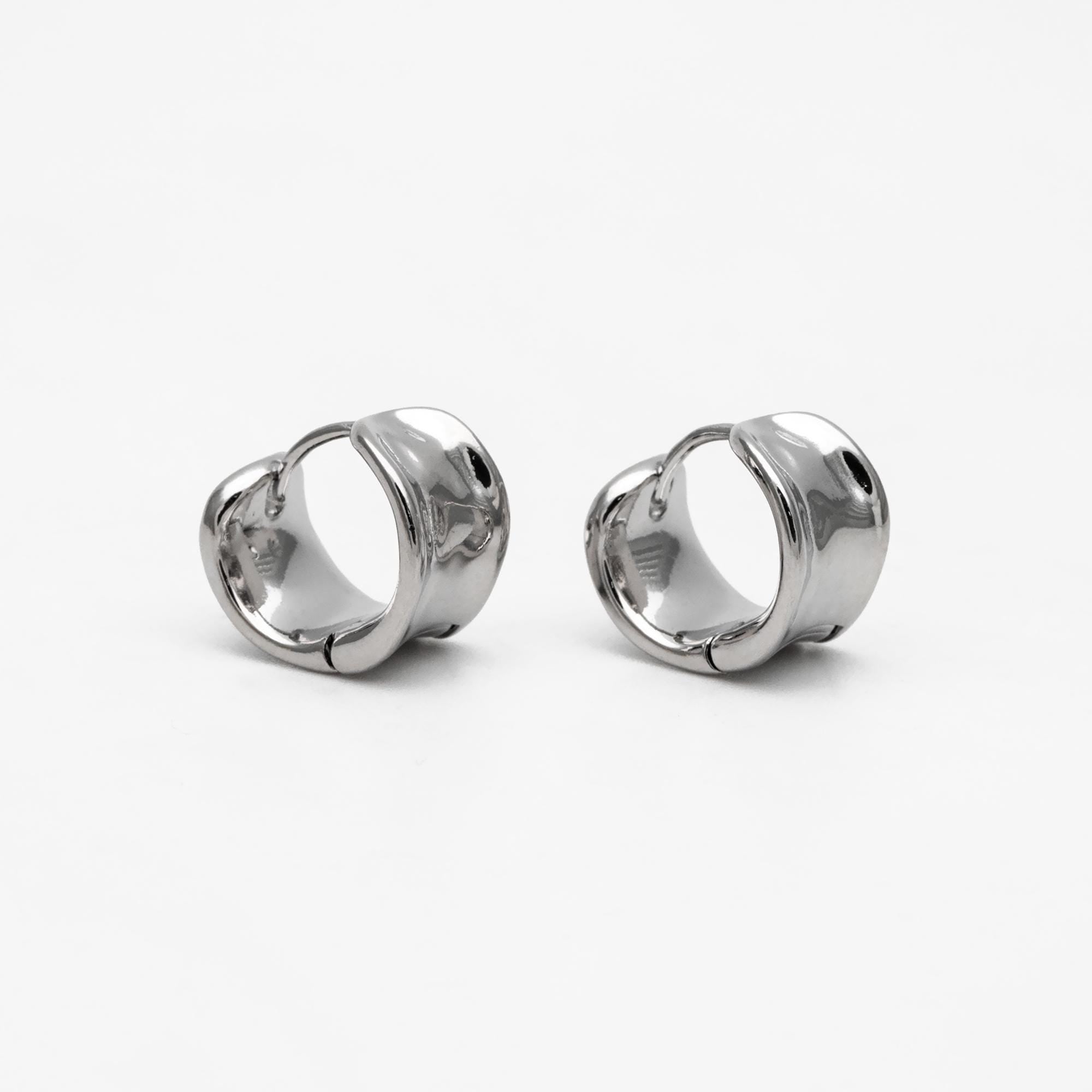 10pcs Gold/ Silver Tone Hoop Earrings, Huggie Earrings, Minimalist Earrings, Small Gold Hoops Earring (GB-4536)