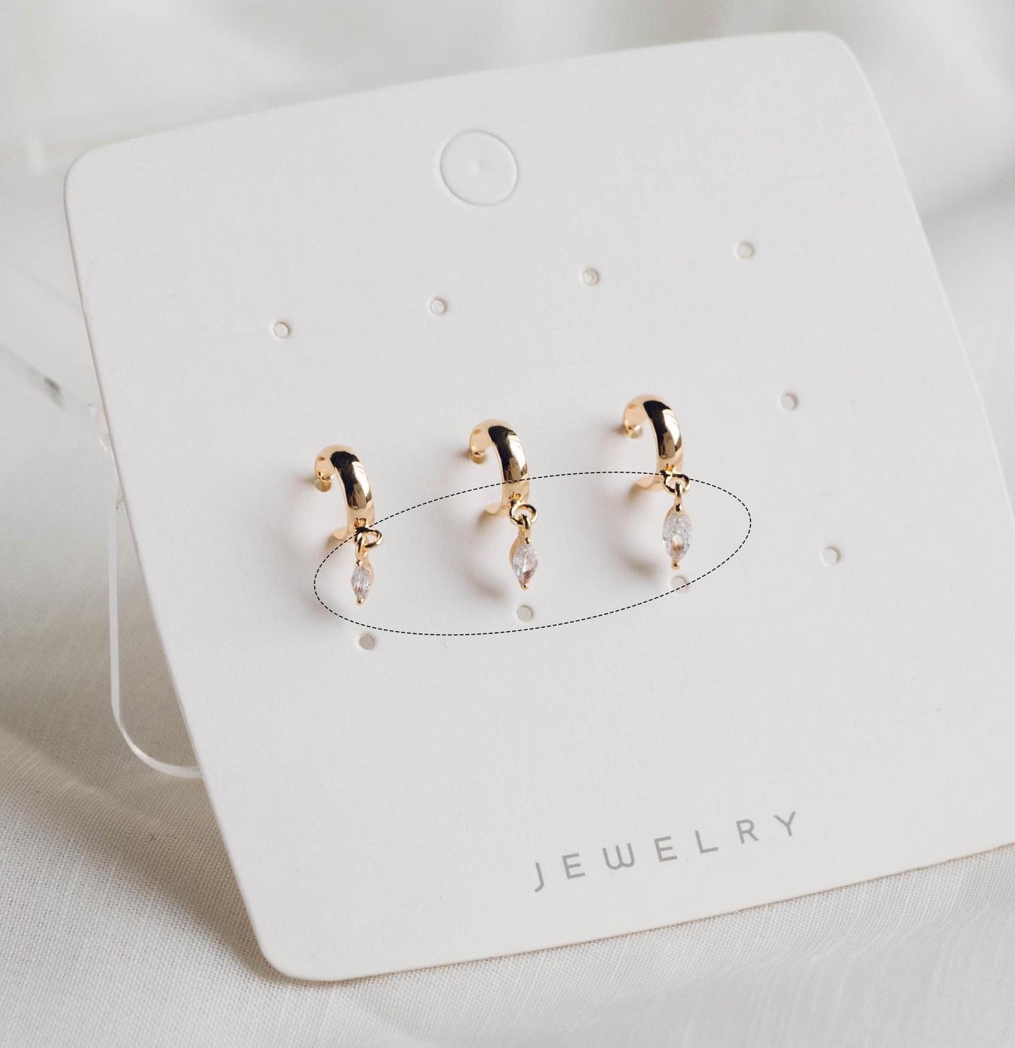 10pcs CZ pave Gold/ Silver tone Tiny Gold Leaf Charm, Gold/ Rhodium plated Brass, Horse Eye Charm (GB-1023)