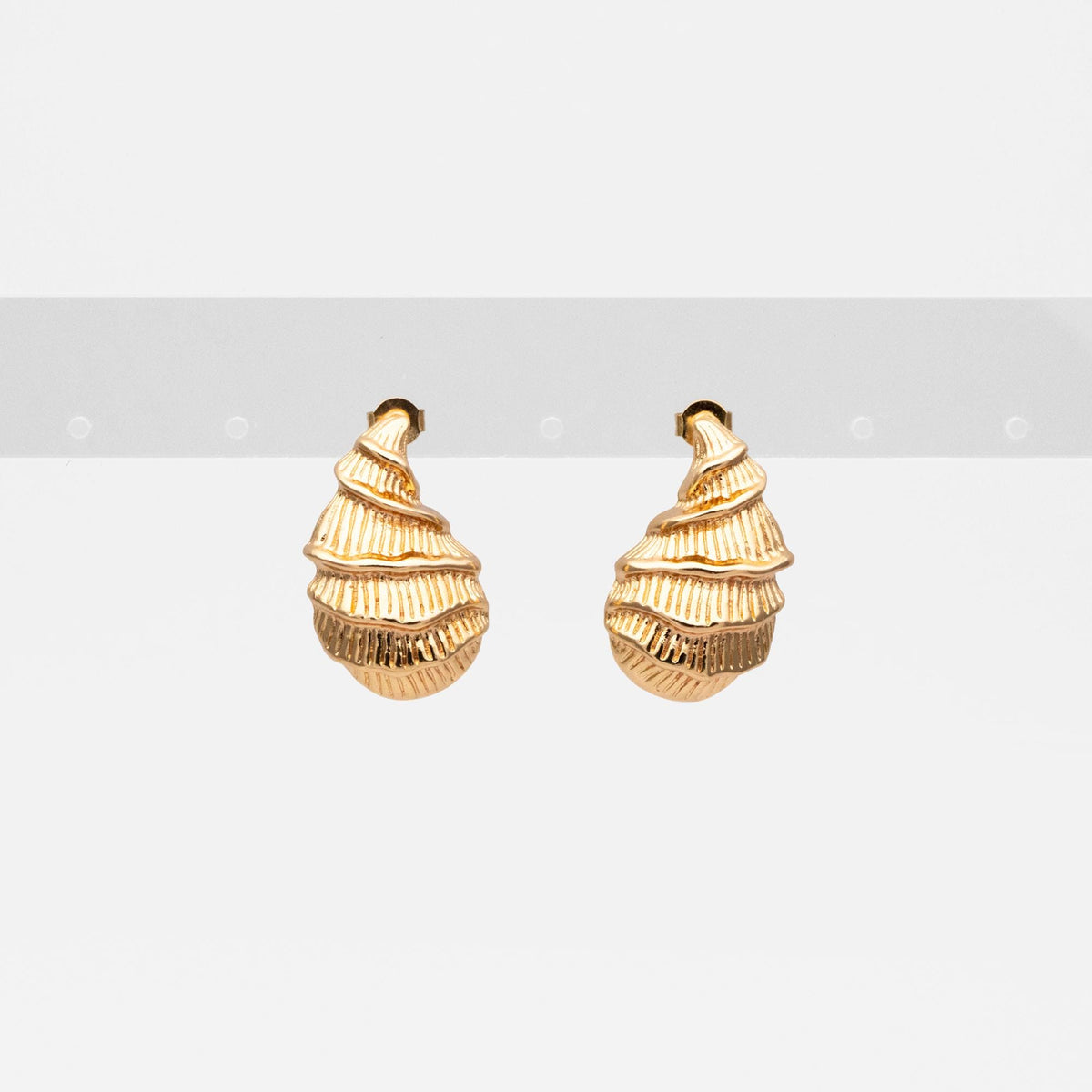 4pcs Gold/ Silver Tone Shell Earrings, Modern Style Earrings, Fashion Earrings, Beach Jewelry (GB-4551)