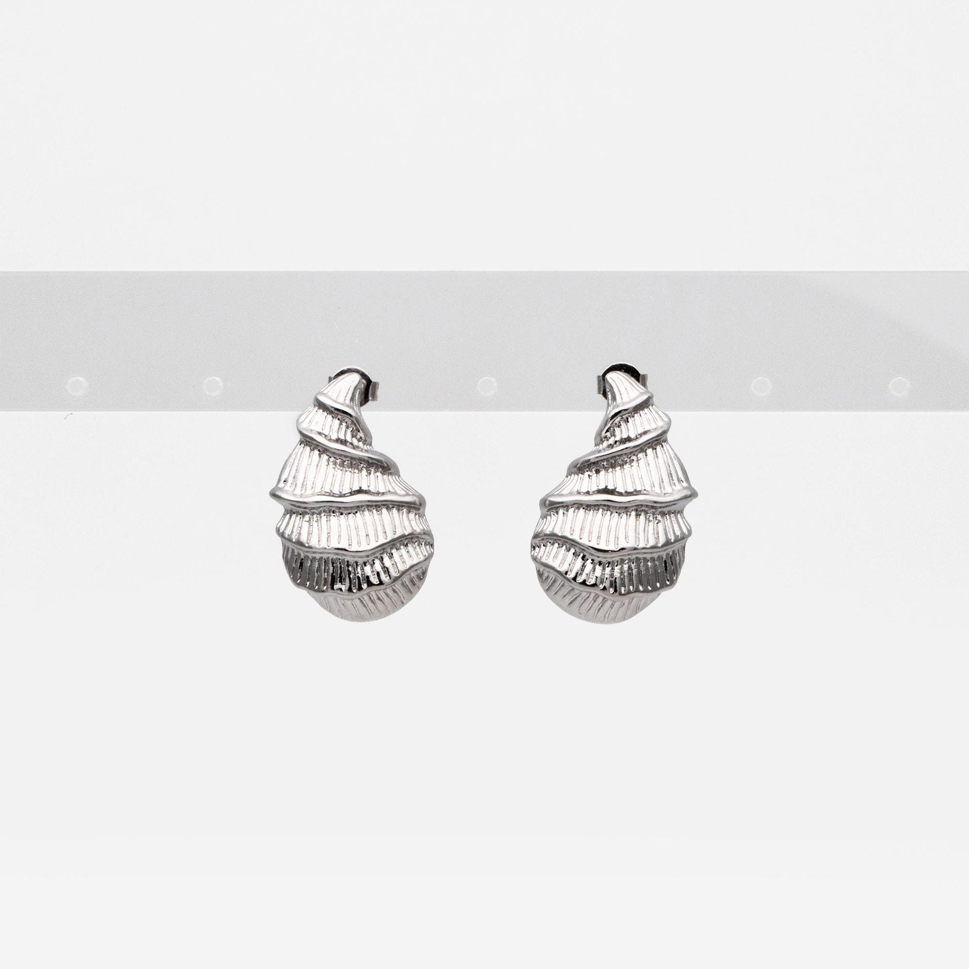 4pcs Gold/ Silver Tone Shell Earrings, Modern Style Earrings, Fashion Earrings, Beach Jewelry (GB-4551)