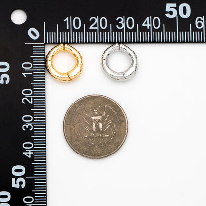 4pcs Gold/ Silver Tone Ear Cuff, Minimalist Cartilage Earrings, Dainty Clip On Earrings (GB-4573)