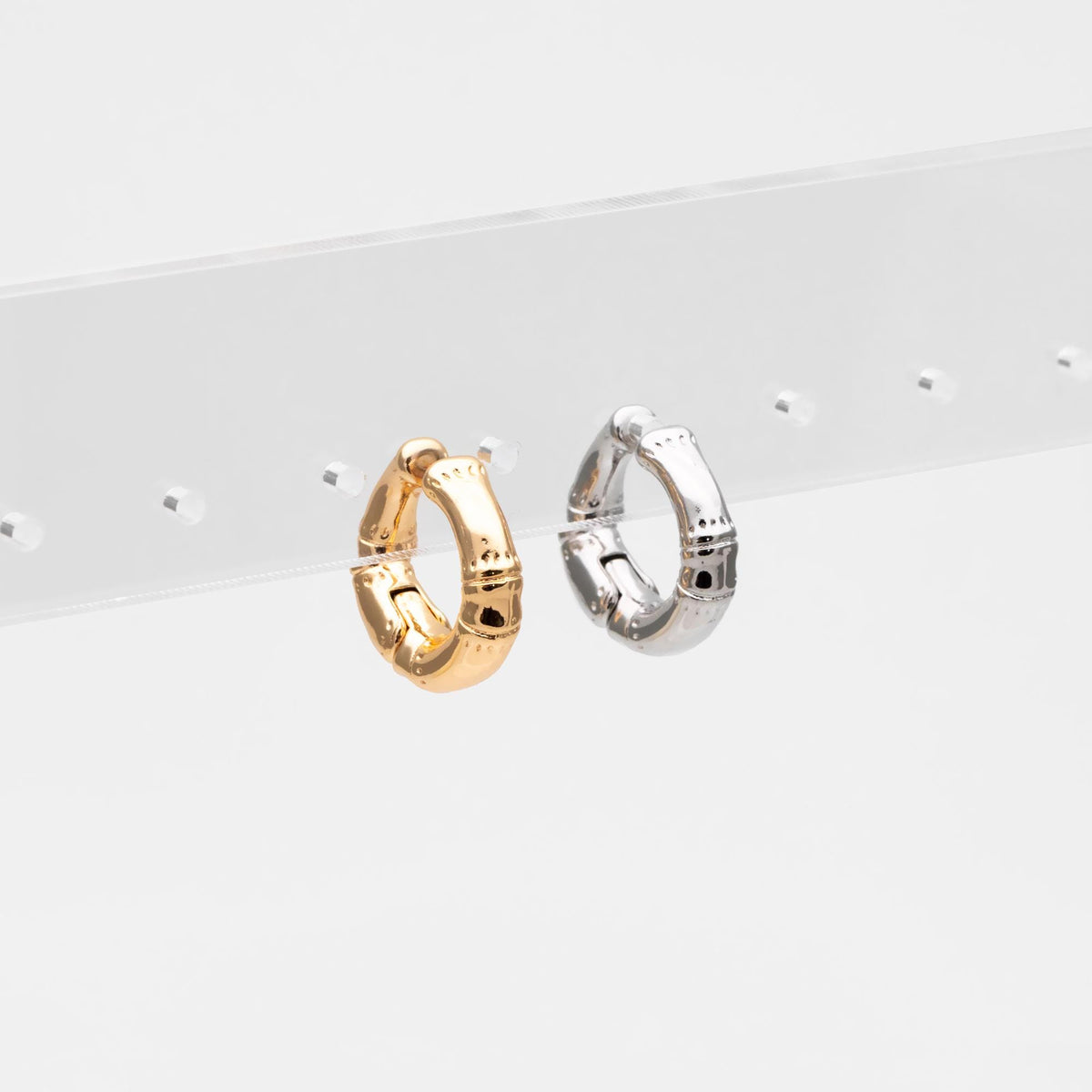 4pcs Gold/ Silver Tone Ear Cuff, Minimalist Cartilage Earrings, Dainty Clip On Earrings (GB-4579-A)
