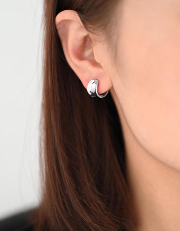 10pcs Gold/ Silver Tone Hoop Earrings, Huggie Earrings, Minimalist Earrings, Small Gold Hoops Earring (GB-4536)