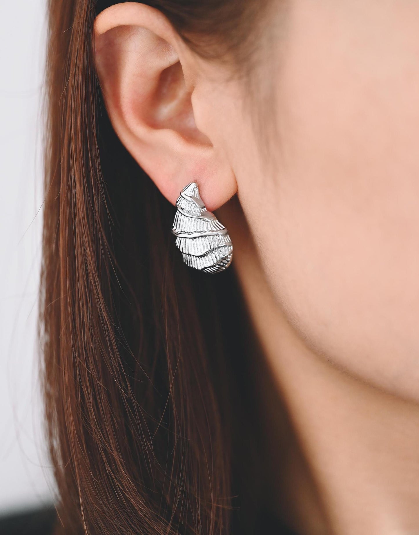 4pcs Gold/ Silver Tone Shell Earrings, Modern Style Earrings, Fashion Earrings, Beach Jewelry (GB-4551)