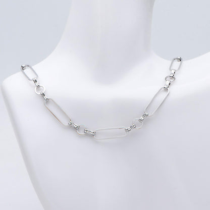 Long Oval Chains 6mm, 18K Gold plated Brass, Geometric Chain Findings Wholesale (#LK-435)/ 1 Meter=3.3 ft