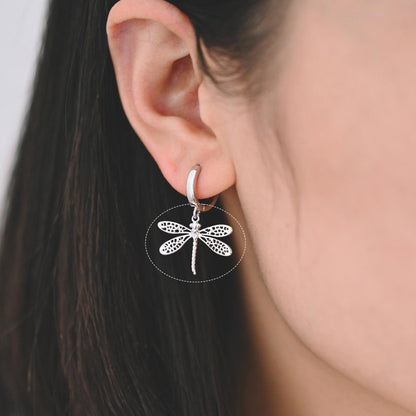 4pcs Dragonfly Charms for Crafting and Jewelry Design (GB-3196)