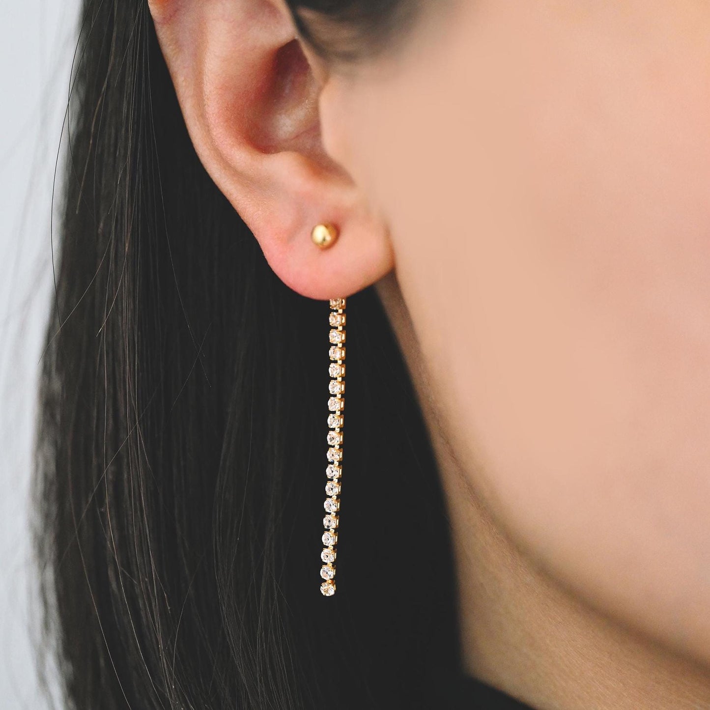 10pcs Trendy Tassel Ear Nuts, Tassel Ear Back Stoppers (GB-245)