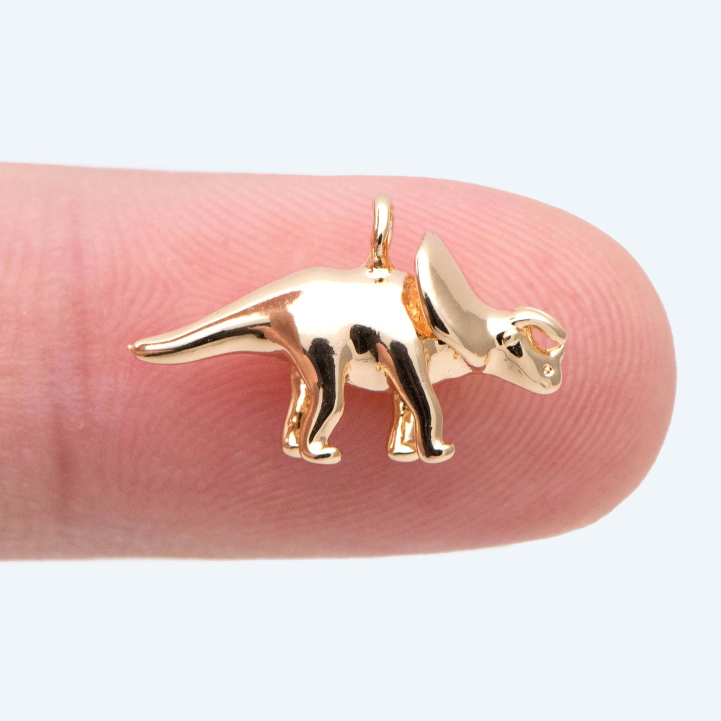 10pcs Gold/ Silver Tone Dinosaur Charm, Jewelry Making, Diy Material, Jewelry Supplies (GB-2650)