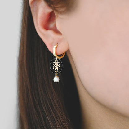 10pcs Gold Filigree Flower Charm Pendants, Gold plated Brass, Jewelry Making, Diy Material, Jewelry Supplies (GB-114)