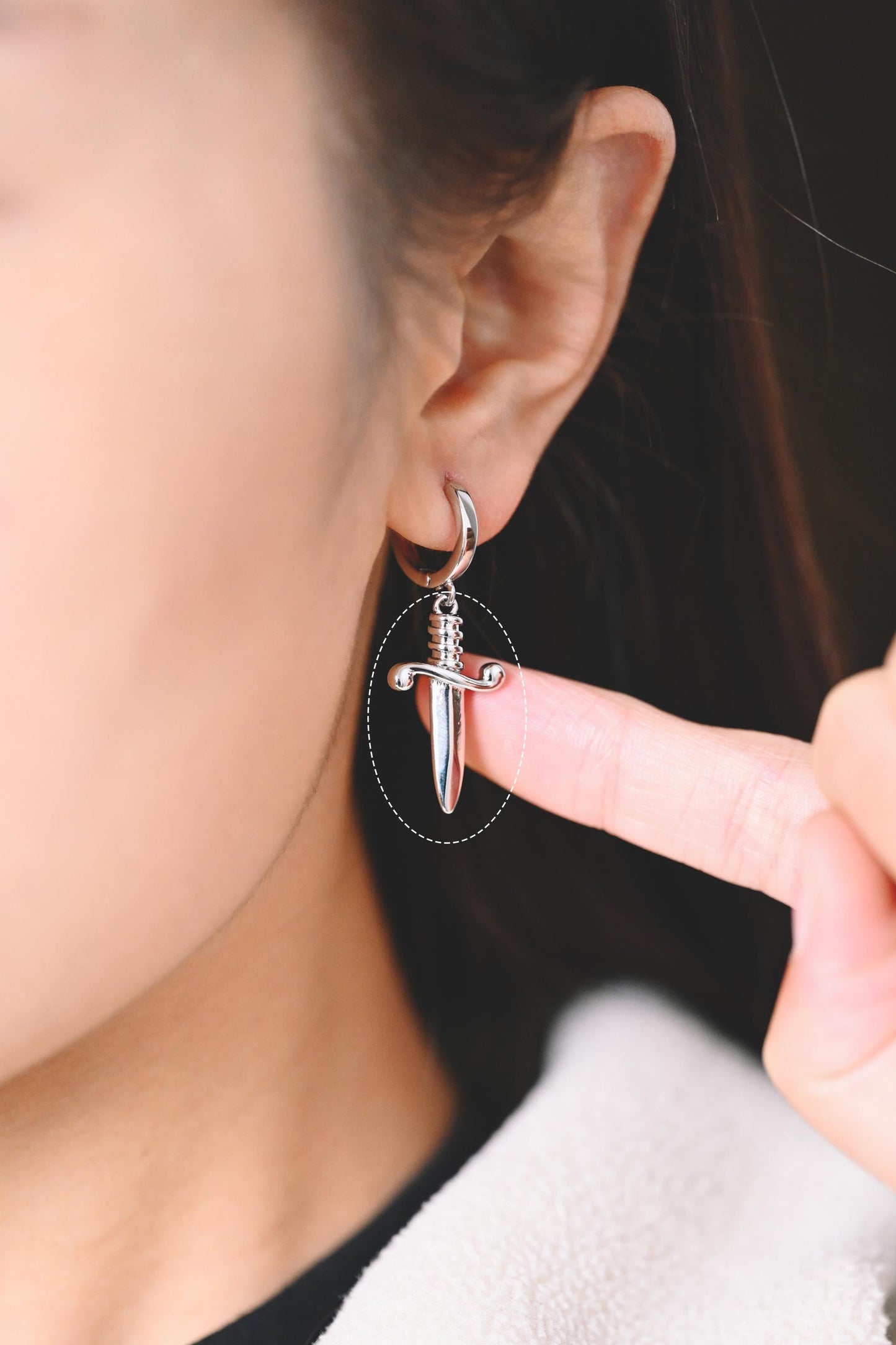 10pcs Gold/ Silver Tone Dirk Charm, Weapon Charm, Sword Charm, Dagger Charm (GB-2185)