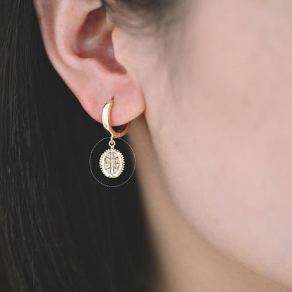 4pcs CZ pave Gold Durian/ Dragon Fruit/ Pomegranate Charms, Gold plated Brass, Dainty Fruit Charms (GB-4355)