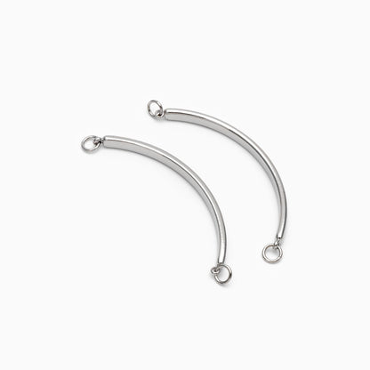 10pcs Gold/ Silver/ Rose Gold Bangles for Bracelets, Bracelet Finding Components (#GB-632)