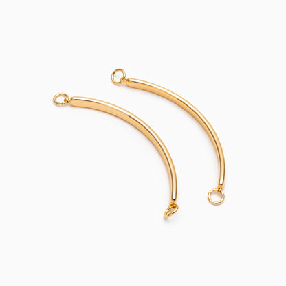10pcs Gold/ Silver/ Rose Gold Bangles for Bracelets, Bracelet Finding Components (#GB-632)