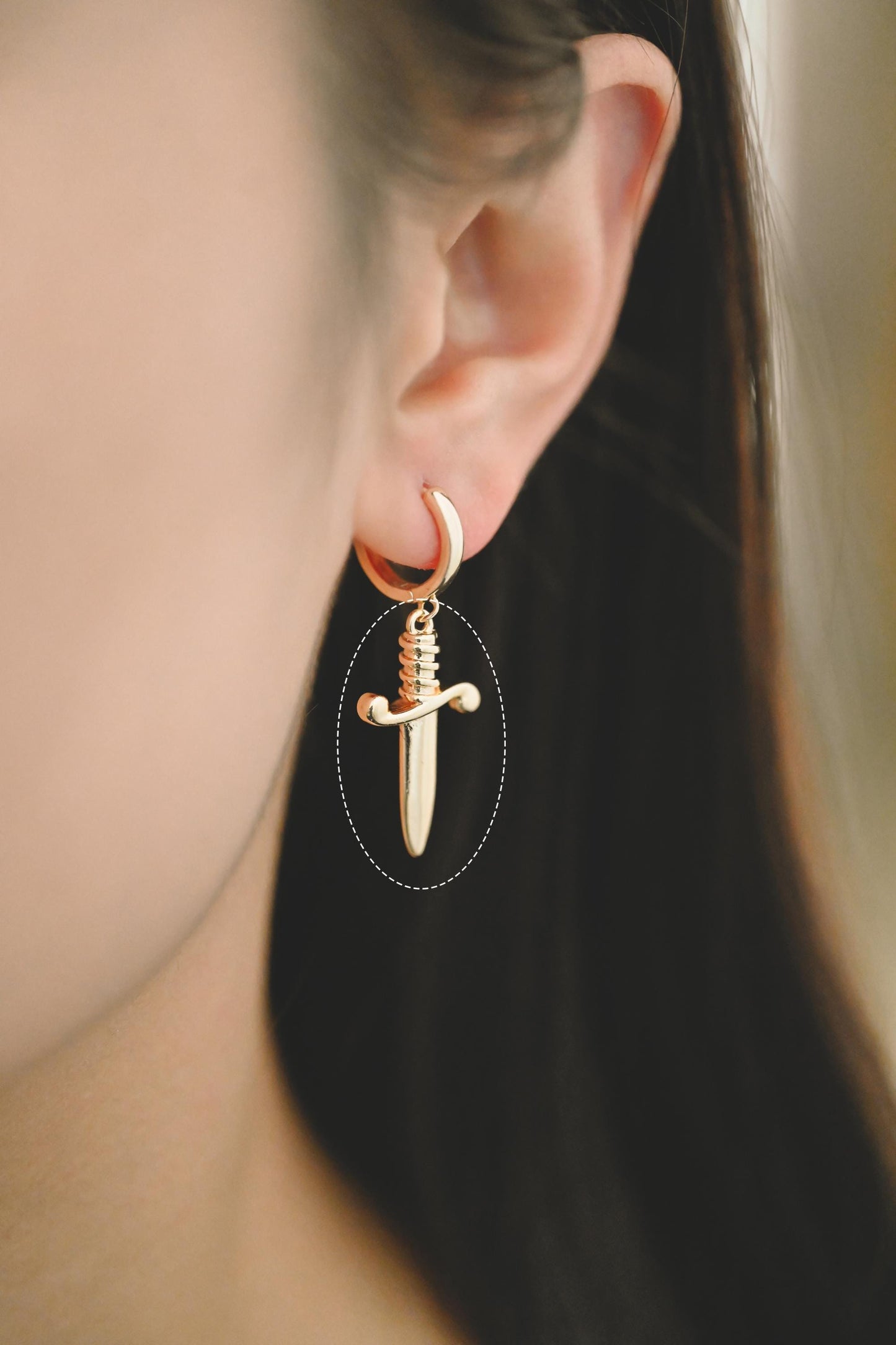 10pcs Gold/ Silver Tone Dirk Charm, Weapon Charm, Sword Charm, Dagger Charm (GB-2185)