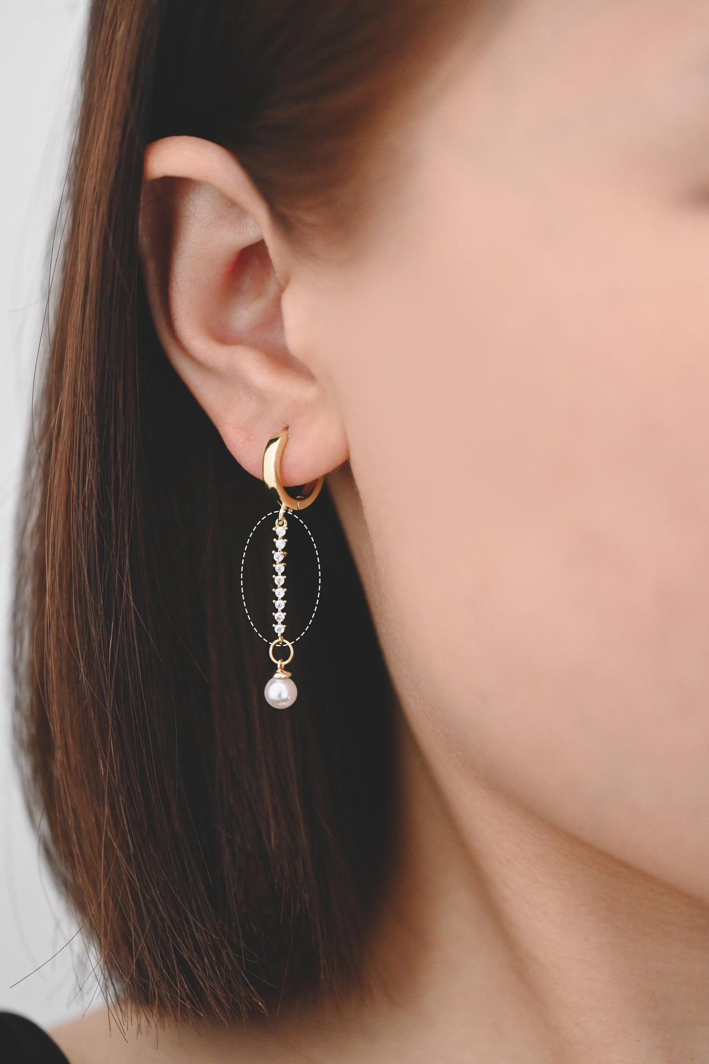 4pcs CZ pave Gold/ Silver Tone Bar Connectors, Zircon Charms, White Stone Charms (GB-1143)