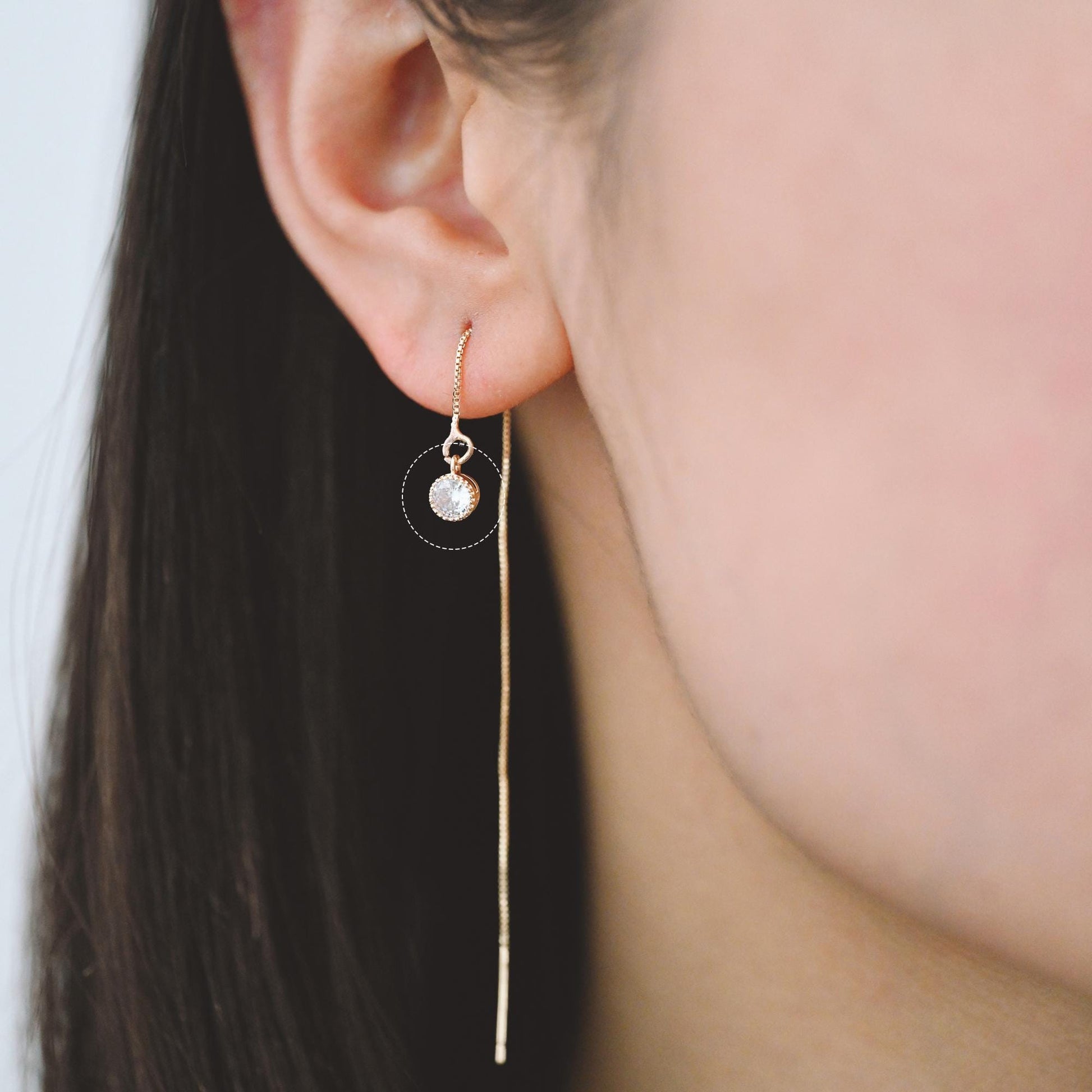 10pcs CZ pave Gold Round/ Rhombus Charms, 18K Gold plated Brass, Geometric Connectors (GB-2850)