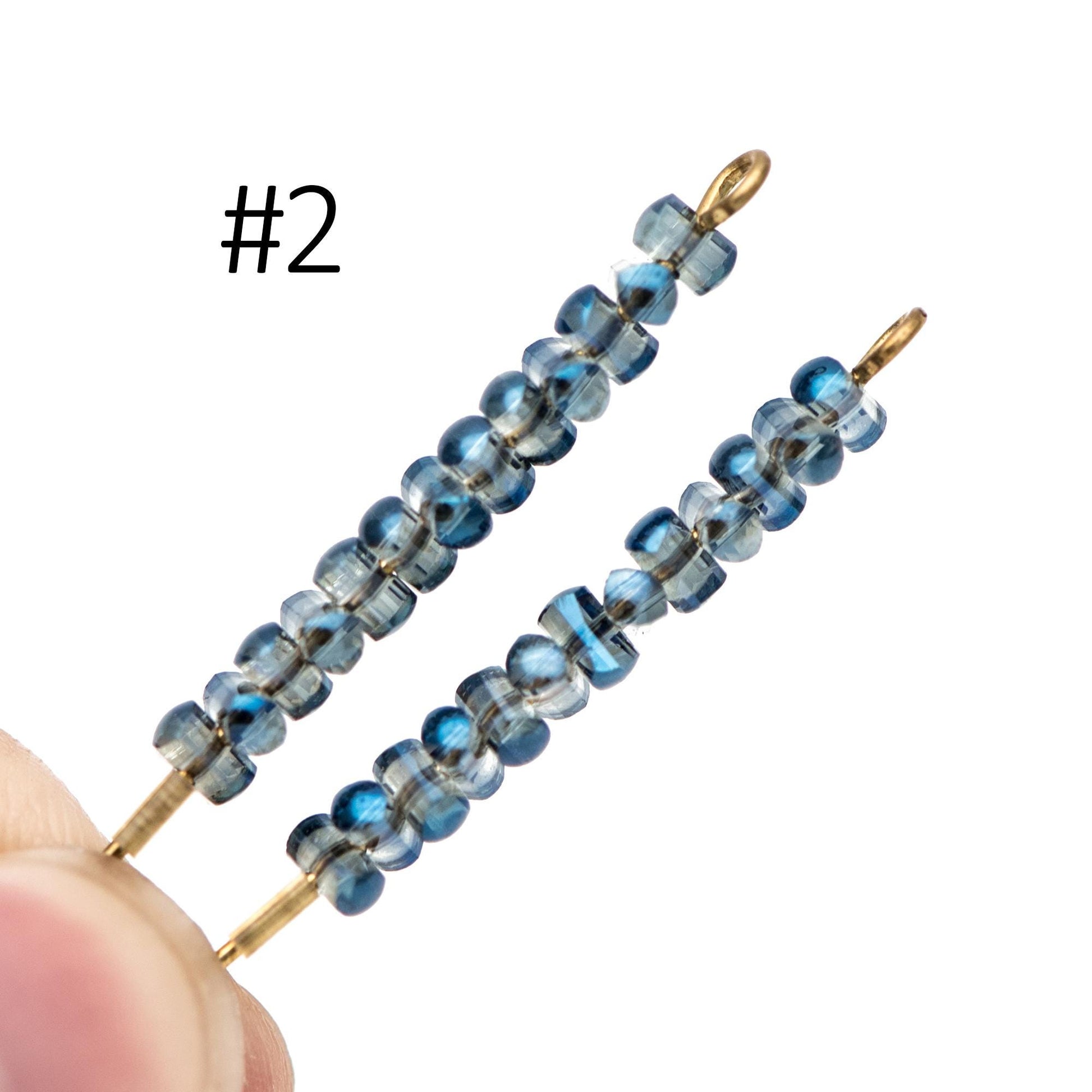 Crystal Glass Seed Spacer Beads 4x2mm, (TS-101)/ 150 beads