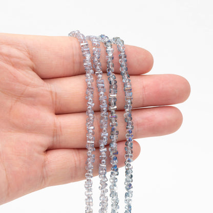 Crystal Glass Seed Spacer Beads 4x2mm, (TS-101)/ 150 beads
