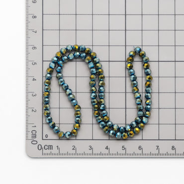 Round Crystal Glass Faceted beads 4mm, (32QZ-04)/ 95pcs