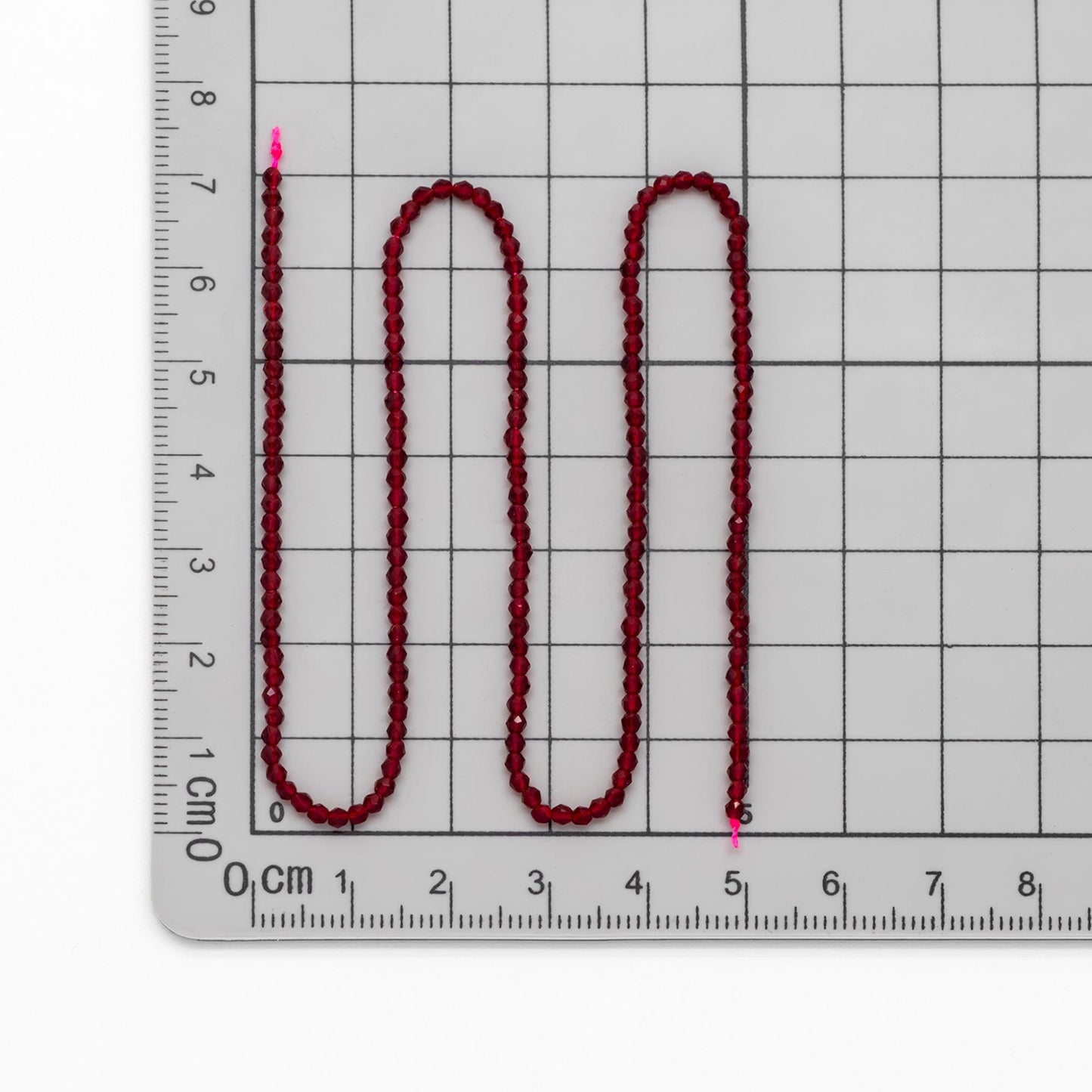 Crystal Faceted Round Beads 2mm, Tiny Size Glass Spacer Beads, (QZ-02) / 165 beads