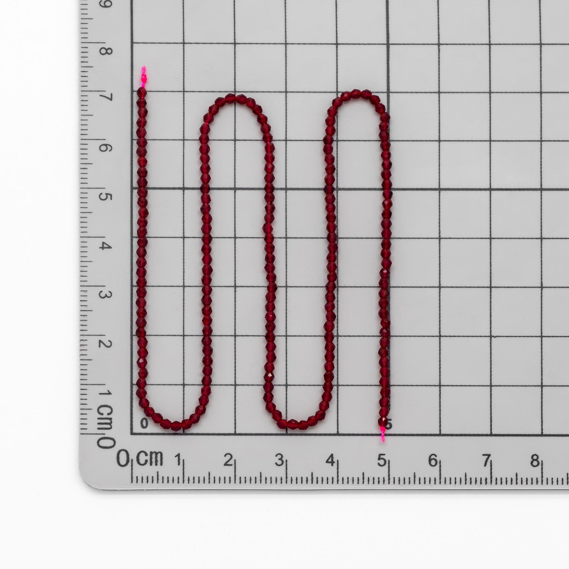 Crystal Faceted Round Beads 2mm, Tiny Size Glass Spacer Beads, (QZ-02) / 165 beads