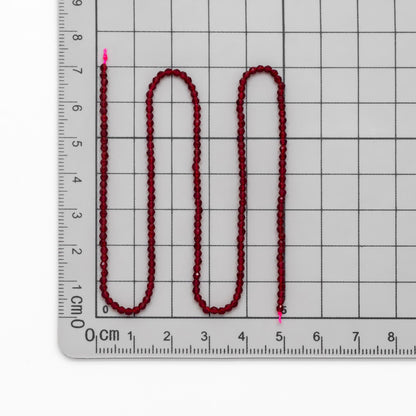 Crystal Faceted Round Beads 2mm, Tiny Size Glass Spacer Beads, (QZ-02) / 165 beads