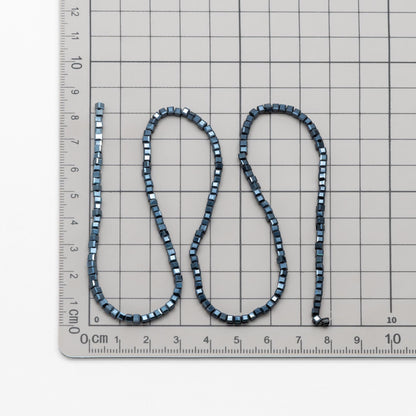 190 beads- Faceted Glass Cube, 2mm Tiny Faceted Crystal beads, (#FZ-02)