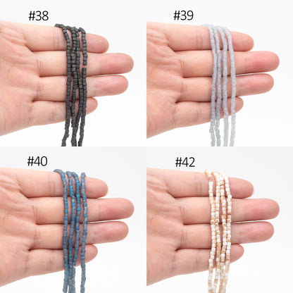 190 beads- Faceted Glass Cube, 2mm Tiny Faceted Crystal beads, (#FZ-02)