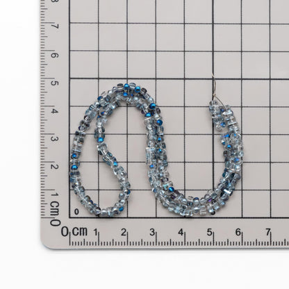 Crystal Glass Seed Spacer Beads 4x2mm, (TS-101)/ 150 beads