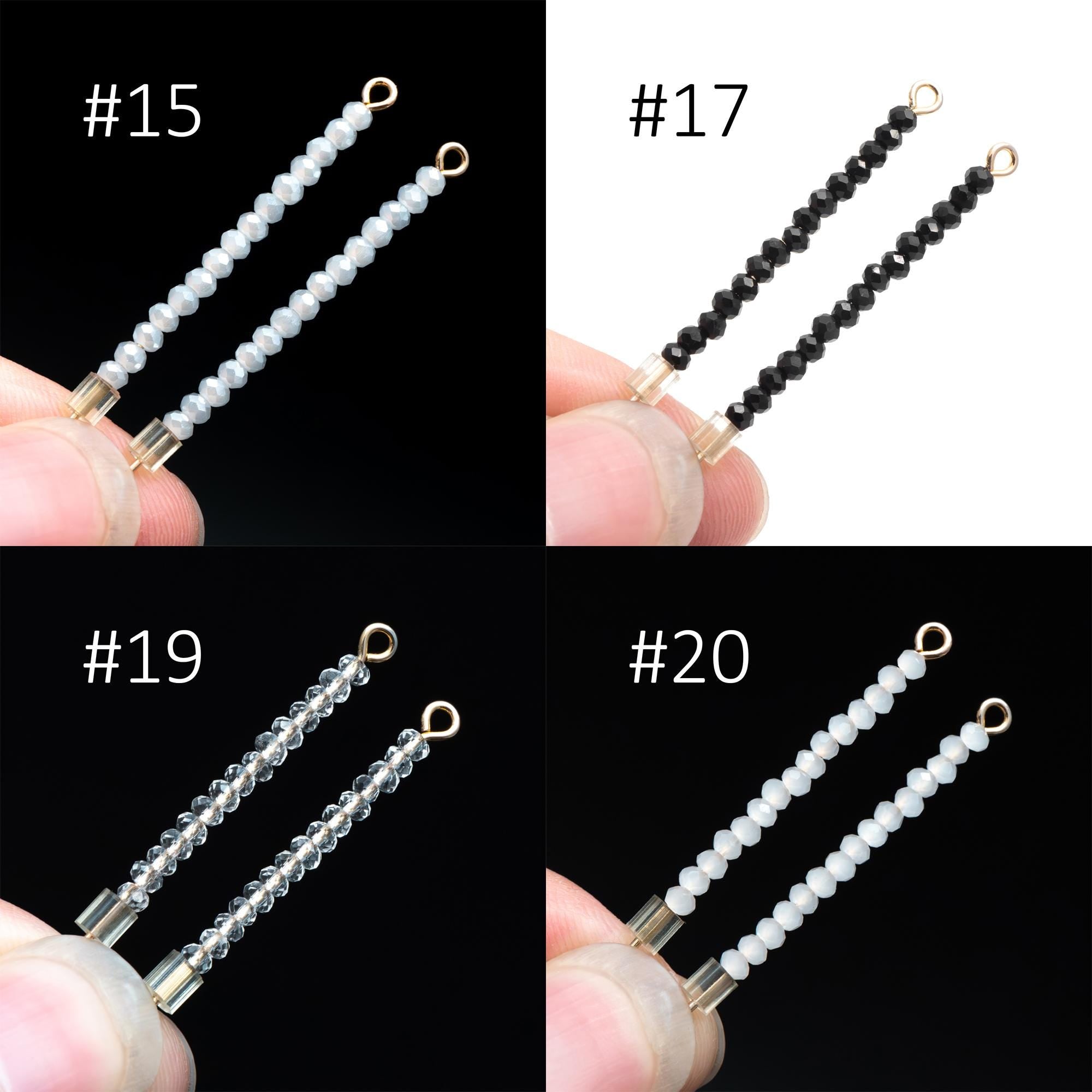 150 beads Crystal Faceted Rondelle Beads 2mm, Tiny Size Glass Spacer Beads-(BZ02)