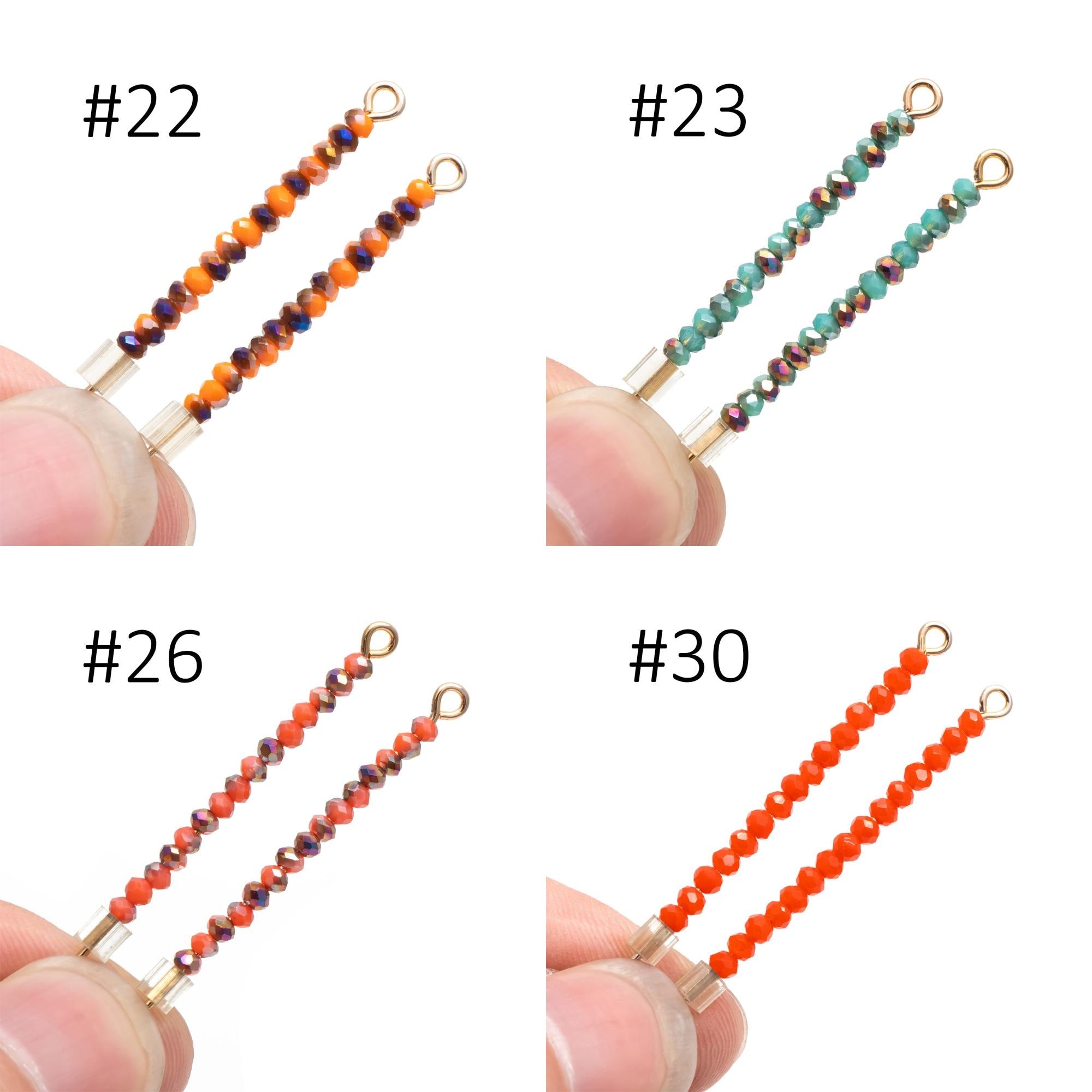 150 beads Crystal Faceted Rondelle Beads 2mm, Tiny Size Glass Spacer Beads-(BZ02)