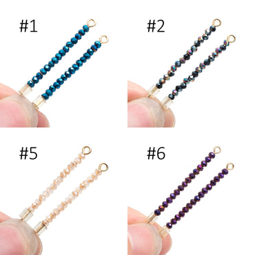 150 beads Crystal Faceted Rondelle Beads 2mm, Tiny Size Glass Spacer Beads-(BZ02)