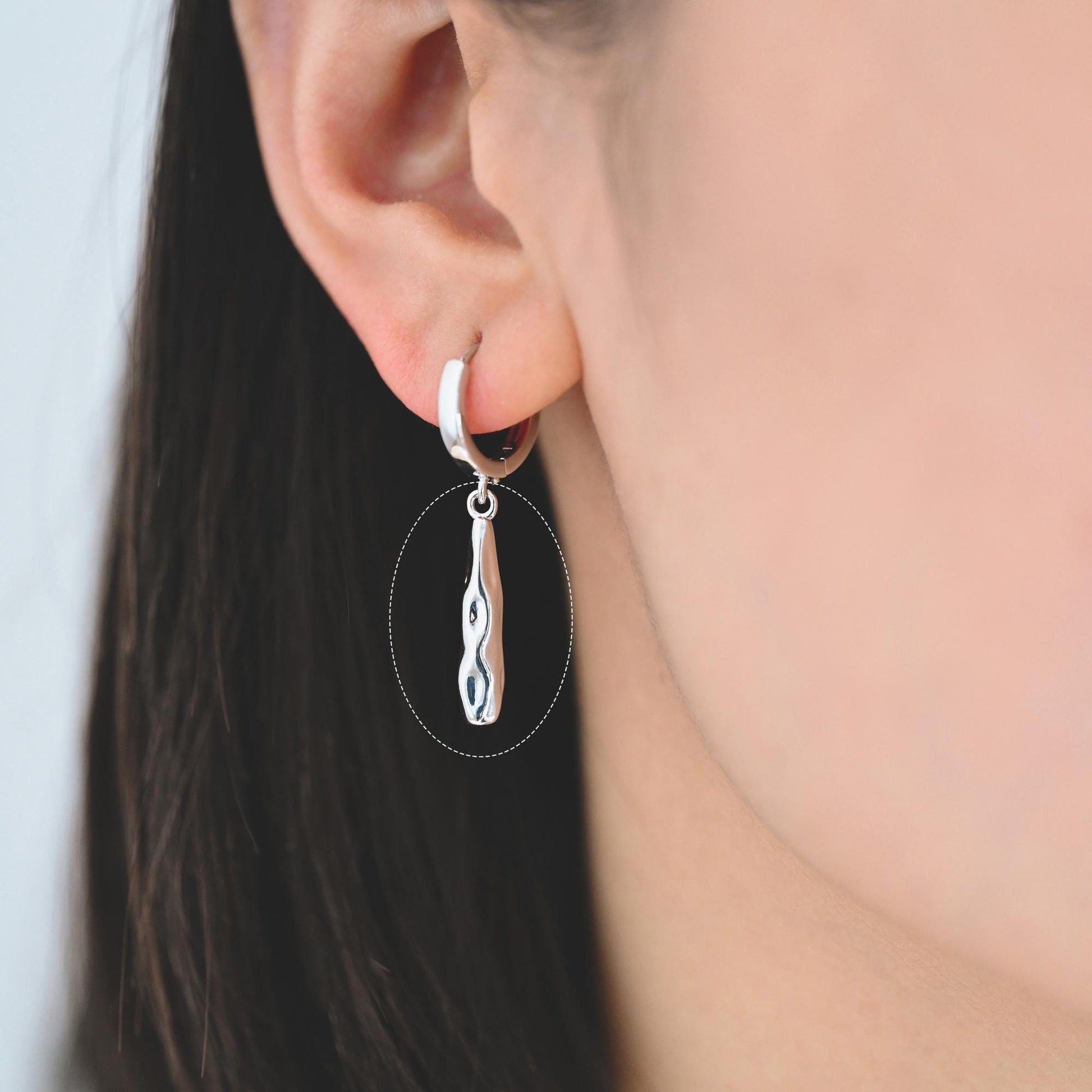 10pcs Gold/ Silver Tone Hammered Bar Charm, Jewelry Making, Diy Material, Jewelry Supplies (GB-2416)