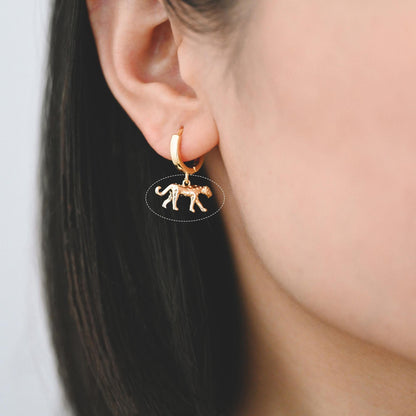 10pcs Gold Cute Animal Charm, Jewelry Making, Diy Material, Jewelry Supplies (GB-2707)