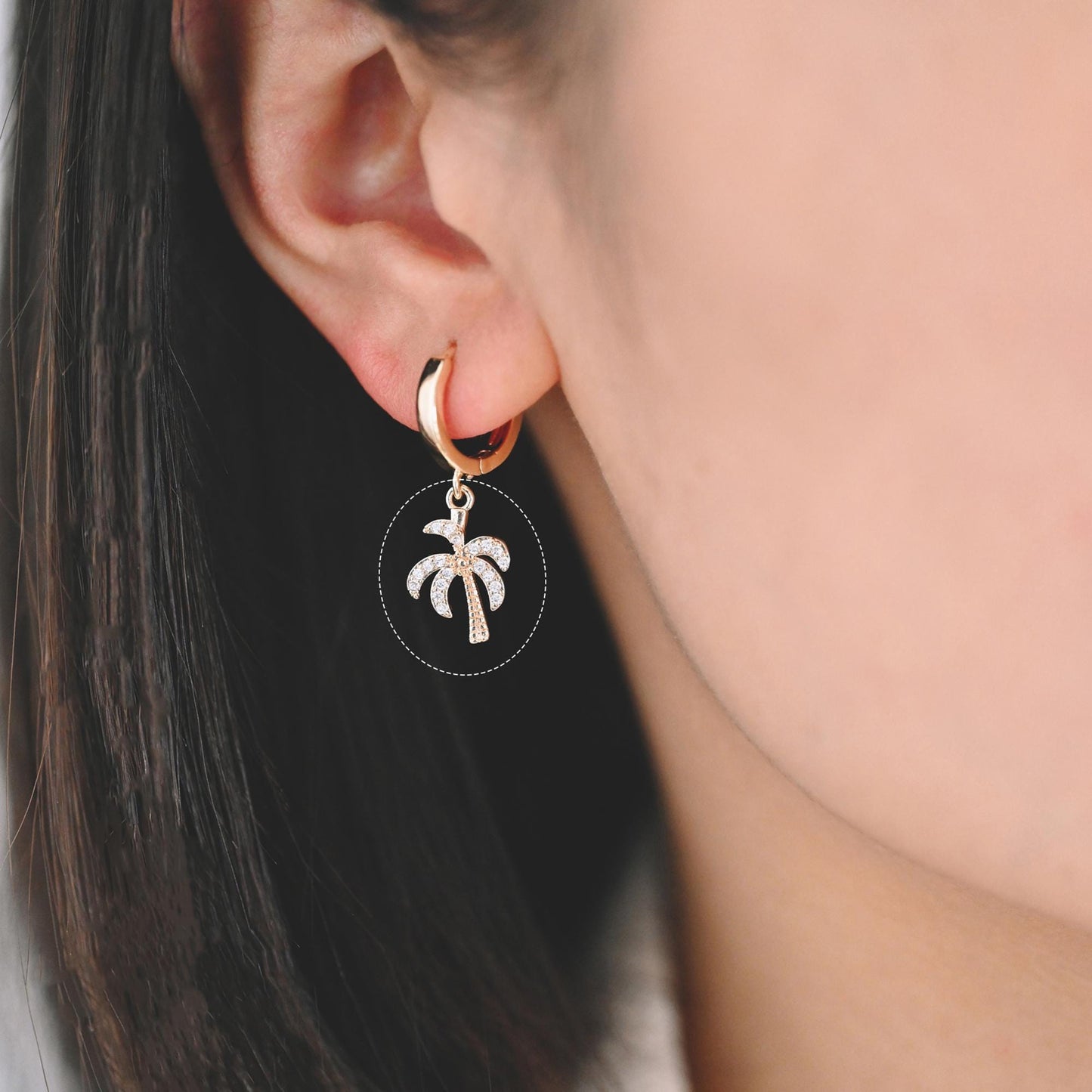 4pcs CZ Pave Sailboat & Tree Charms: 18K Gold Plated Brass, (GB-2374)