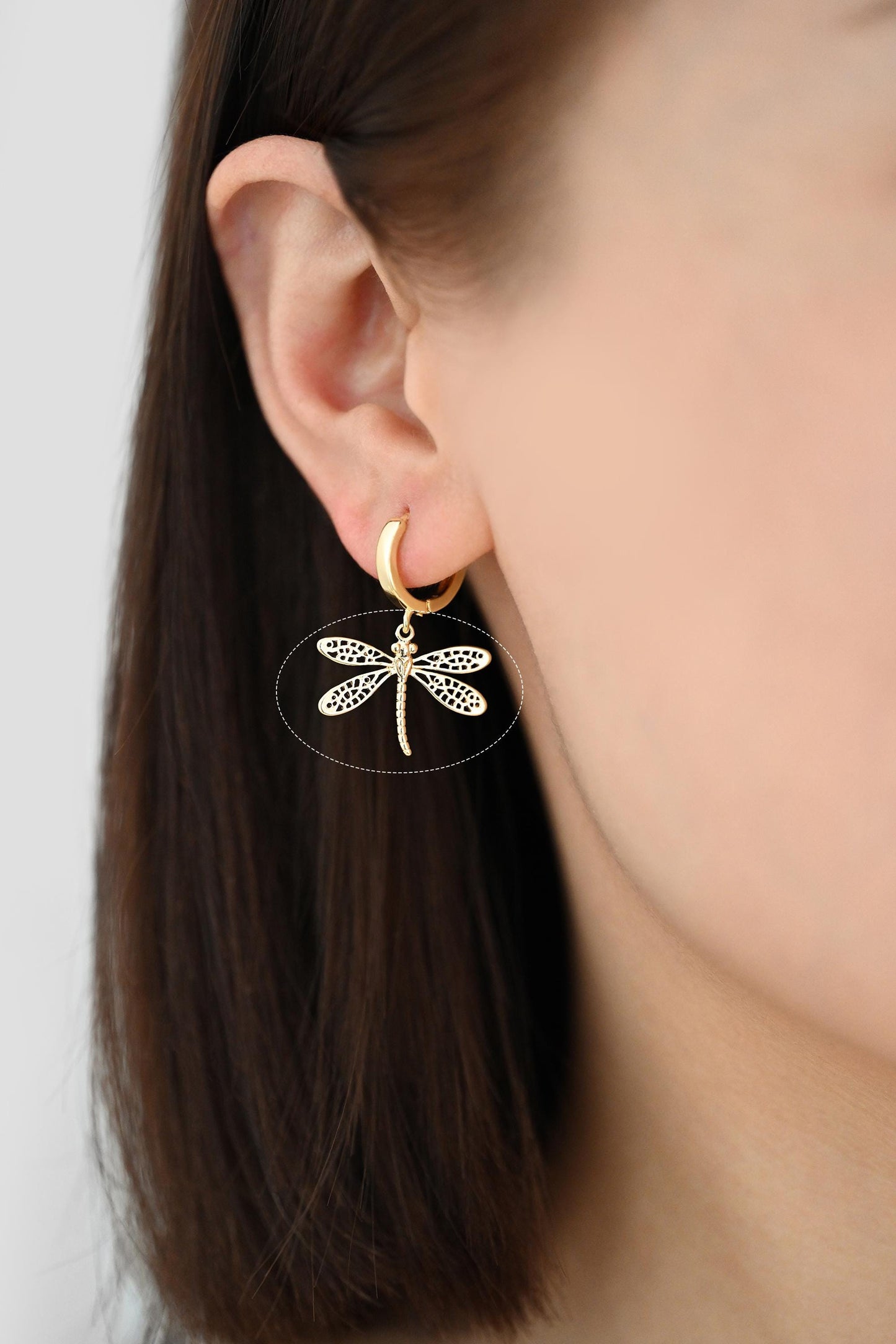 4pcs Dragonfly Charms for Crafting and Jewelry Design (GB-3196)