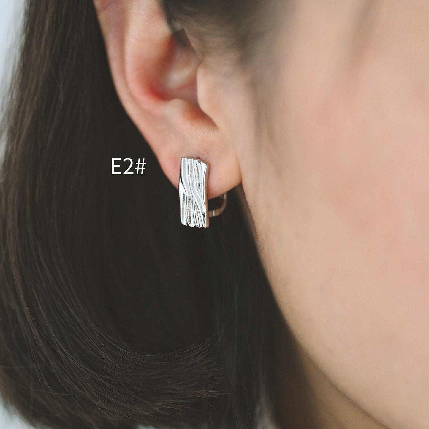 4pcs CZ Pave Gold Click-in Style Leverback Earring, Gold Plated Brass Earring Findings (GB-3002)