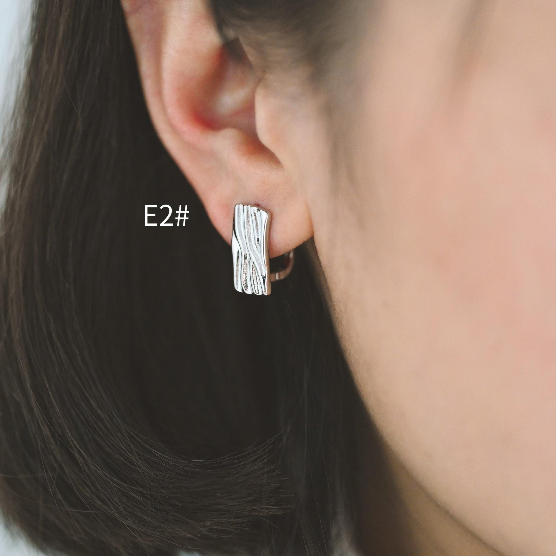 4pcs CZ Pave Gold Click-in Style Leverback Earring, Gold Plated Brass Earring Findings (GB-3002)