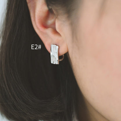 4pcs CZ Pave Gold Click-in Style Leverback Earring, Gold Plated Brass Earring Findings (GB-3002)