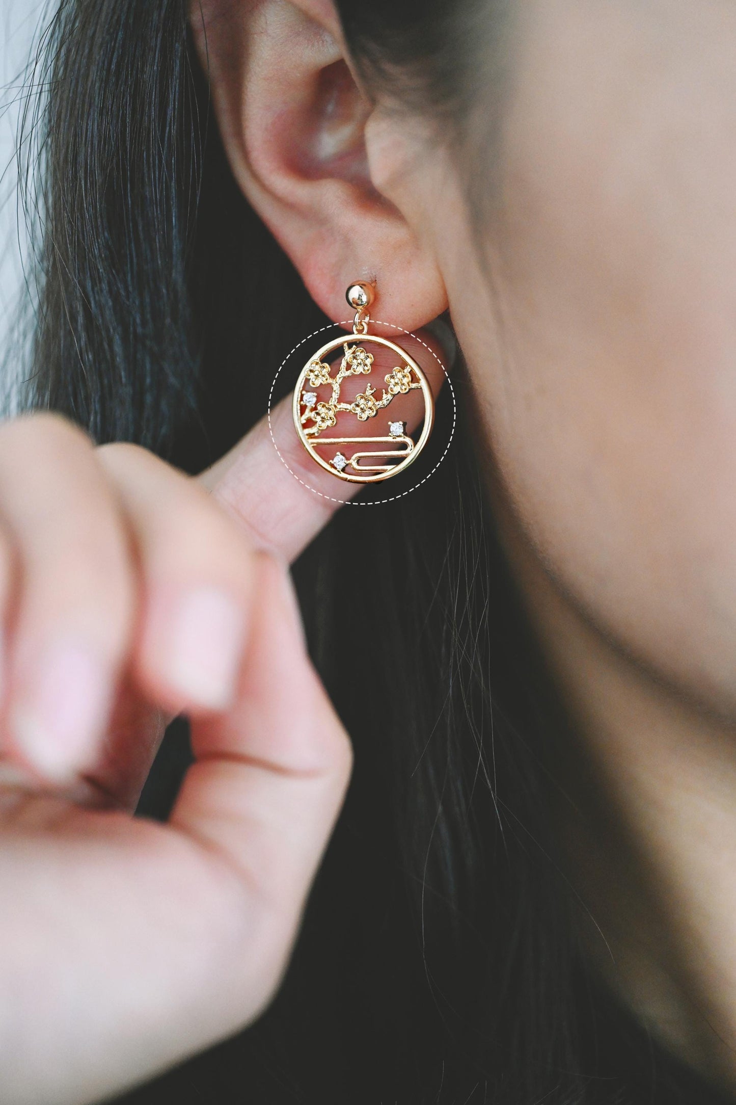 4pcs Gold/ Silver Tone Flower Leaf Charms , 18K Gold/ Rhodium plated Brass, Dainty Earring Pendants (GB-3118)