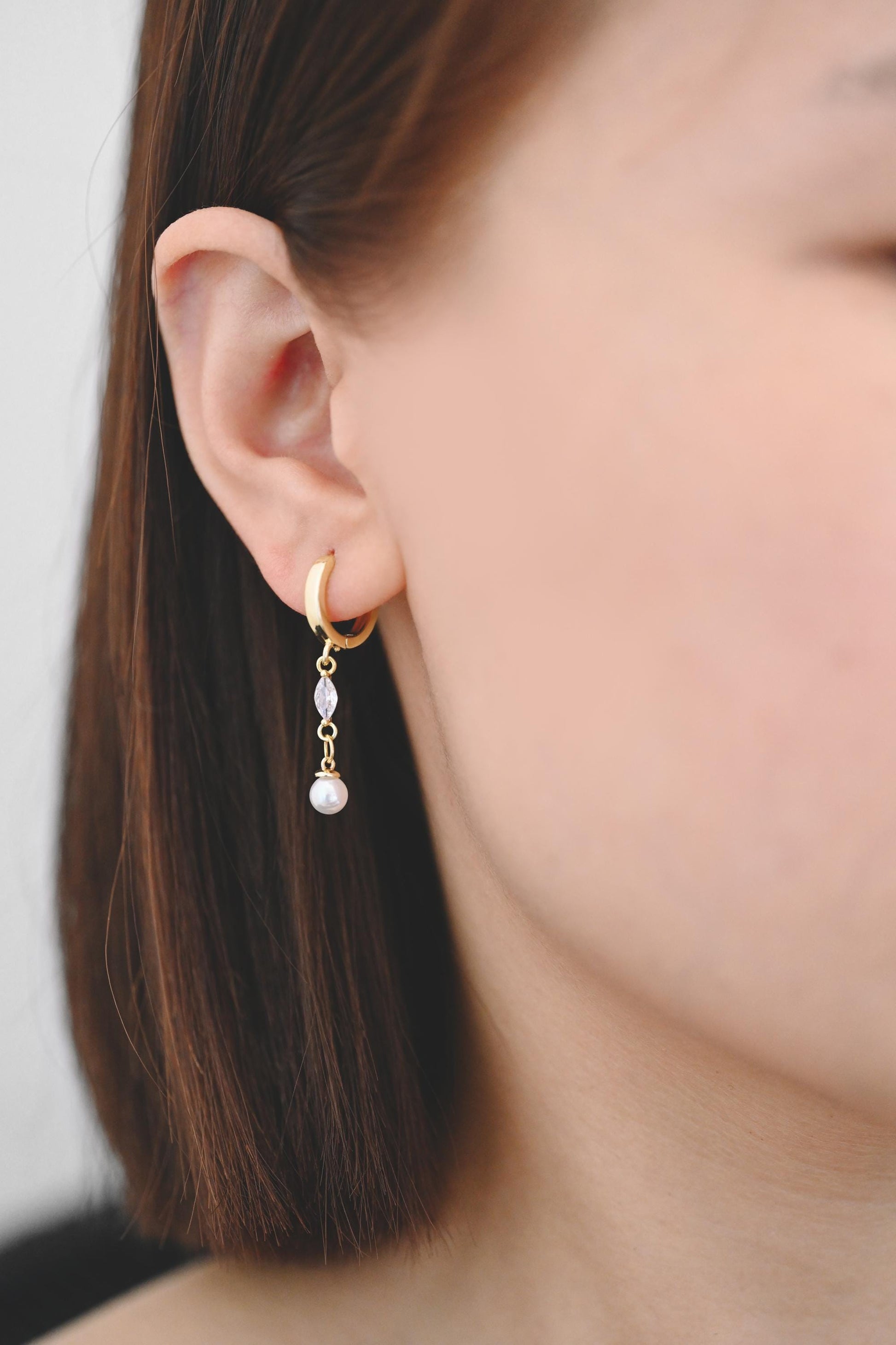 10pcs CZ pave Gold Bow Knot/ Rectangle/ Marquise Connector , Gold Plated Geometric Connector Charms (GB-2947)