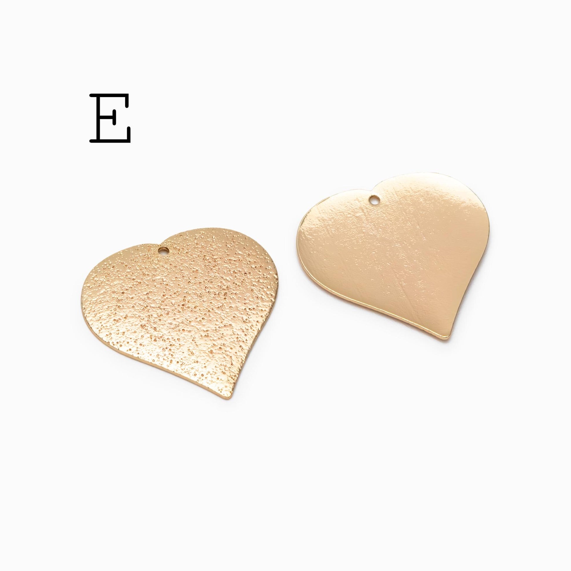 10pcs Gold Geometric Charms, Gold plated Brass Rustic Pendants, Lead Nickel Free (GB-265)