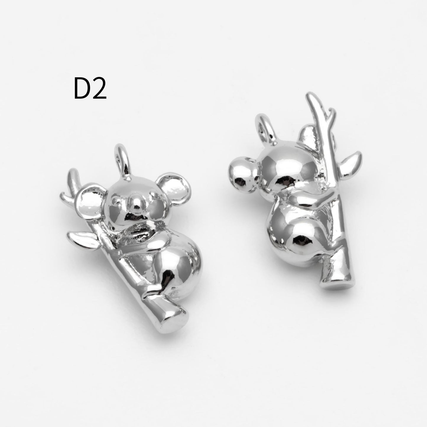 10pcs Gold Cute Animal Charm, Jewelry Making, Diy Material, Jewelry Supplies (GB-2707)