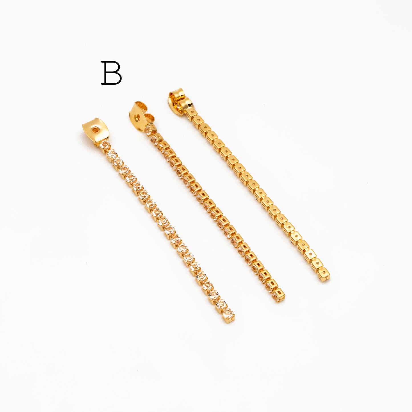 10pcs Trendy Tassel Ear Nuts, Tassel Ear Back Stoppers (GB-245)